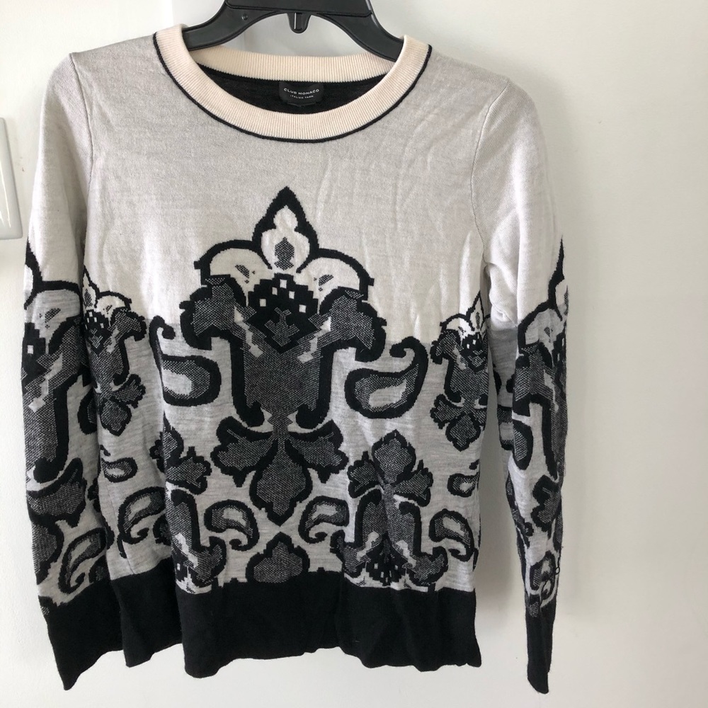 Club Monaco wool pullover sweater